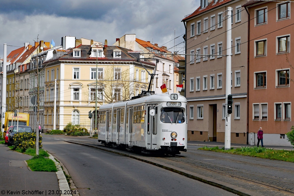 Wagen 245 | Virchowstraße | 23.03.2024