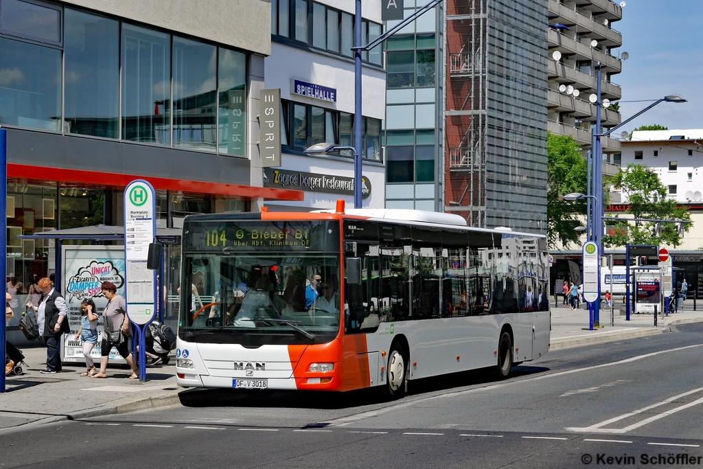 Wagen 18 |  OF-V 3018 | Offenbach Marktplatz (S) | 26.05.2018