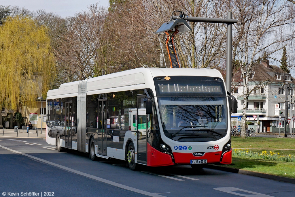 Wagen 6056 | K-VB 6056E | Zollstock Südfriedhof | 12.03.2022