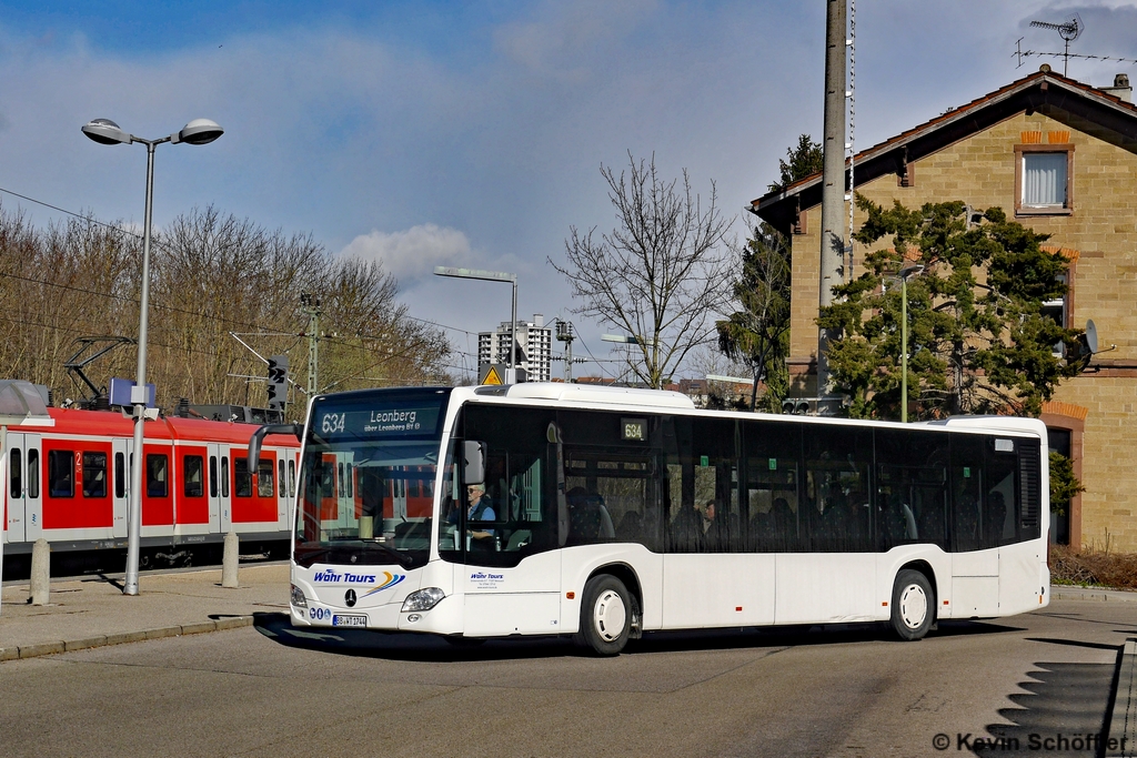 BB-WT 1744 | Leonberg Bahnhof | 11.03.2019