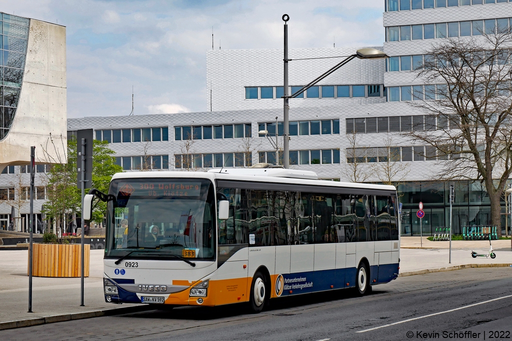 Wagen 0923 | SAW-KV 592 | Wolfsburg Hbf. | 24.04.2022