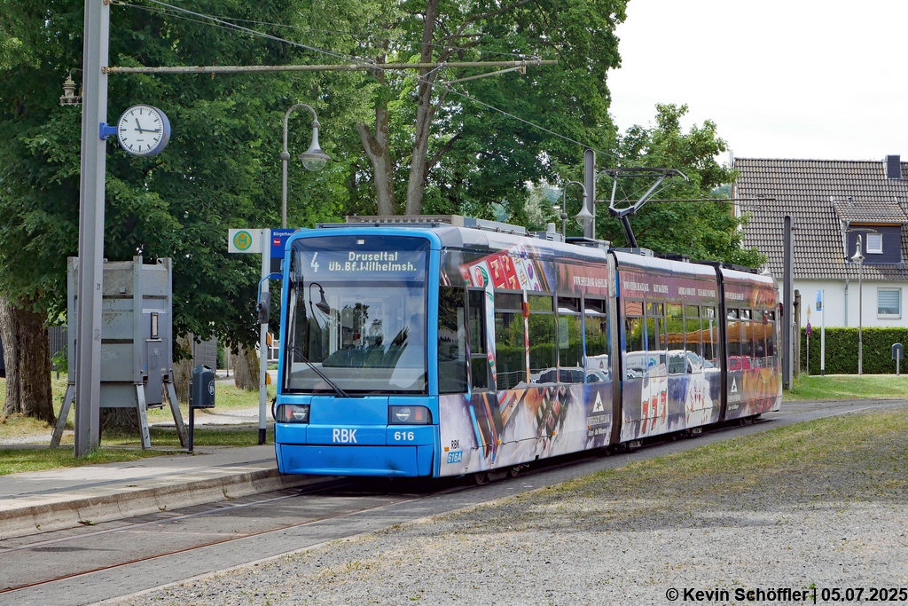 Wagen 616 | Hessisch-Lichtenau Bürgerhaus | 05.07.2025