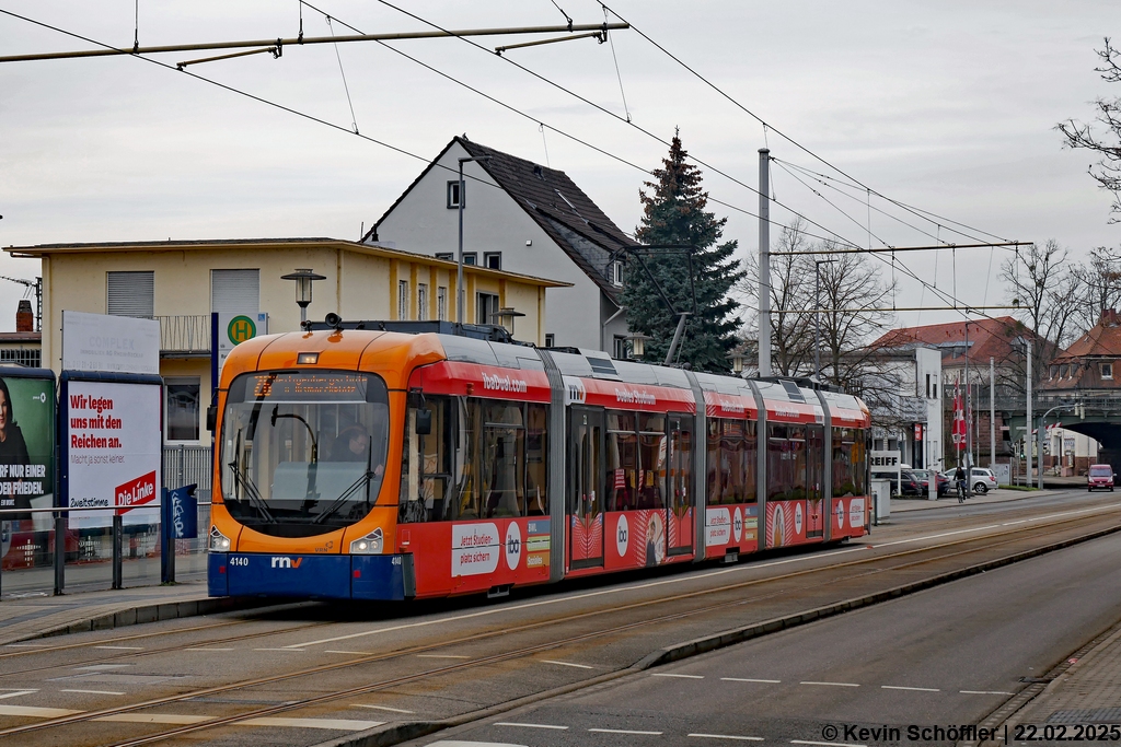 Wagen 4140 | Heidelberg Rudolf-Diesel-Straße | 22.02.2025