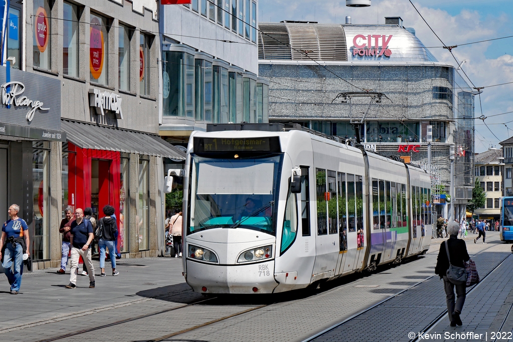 Wagen 718 | Obere Königsstraße | 10.06.2022