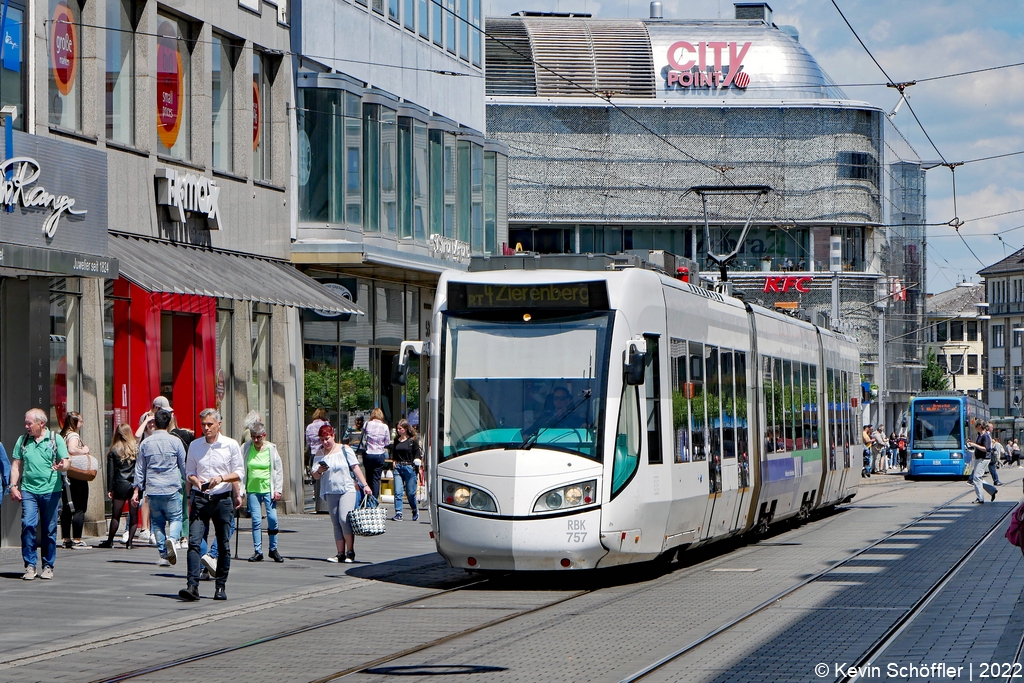 Wagen 757 | Obere Königsstraße | 10.06.2022