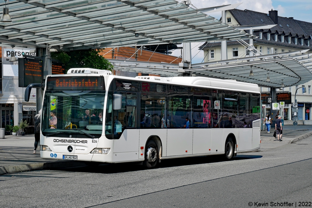 Wagen 826 | GM-HO 902 | Siegen ZOB | 29.07.2022