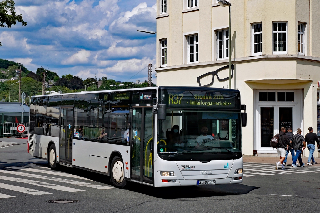 Wagen 215 | SI-BV 215 | Siegen ZOB | 29.07.2022