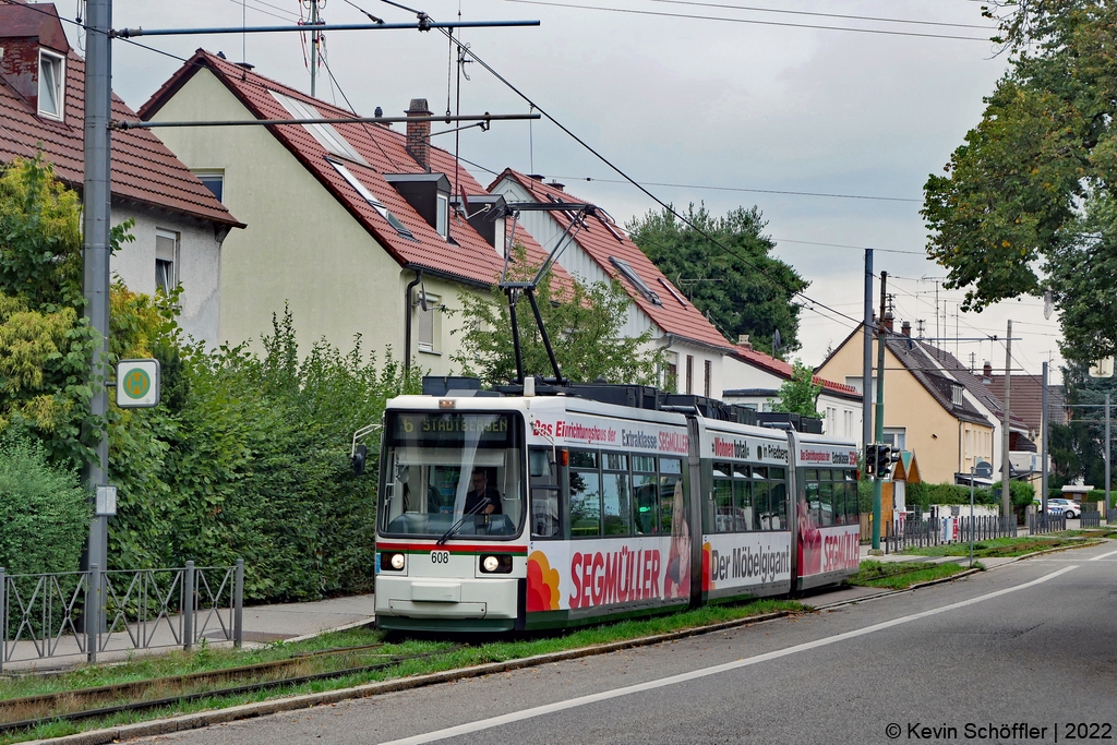 Wagen 608 | Stadtbergen Elias-Holl-Straße | 20.08.2022