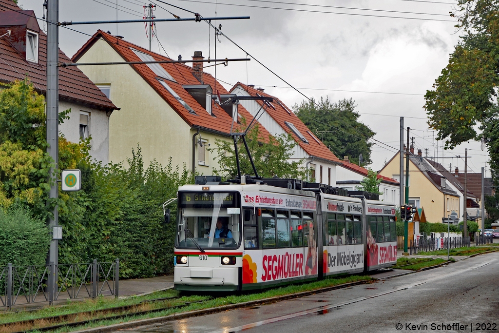 Wagen 610 | Stadtbergen Elias-Holl-Straße | 20.08.2022