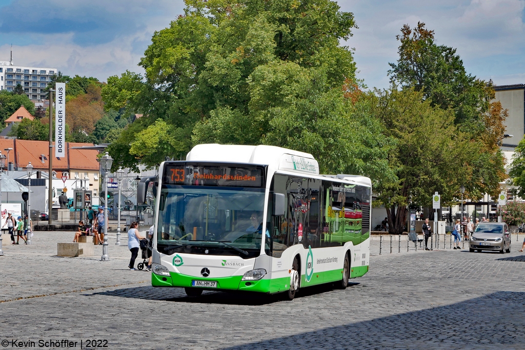 AN-HM 37 | Ansbach Schloßplatz | 16.08.2022