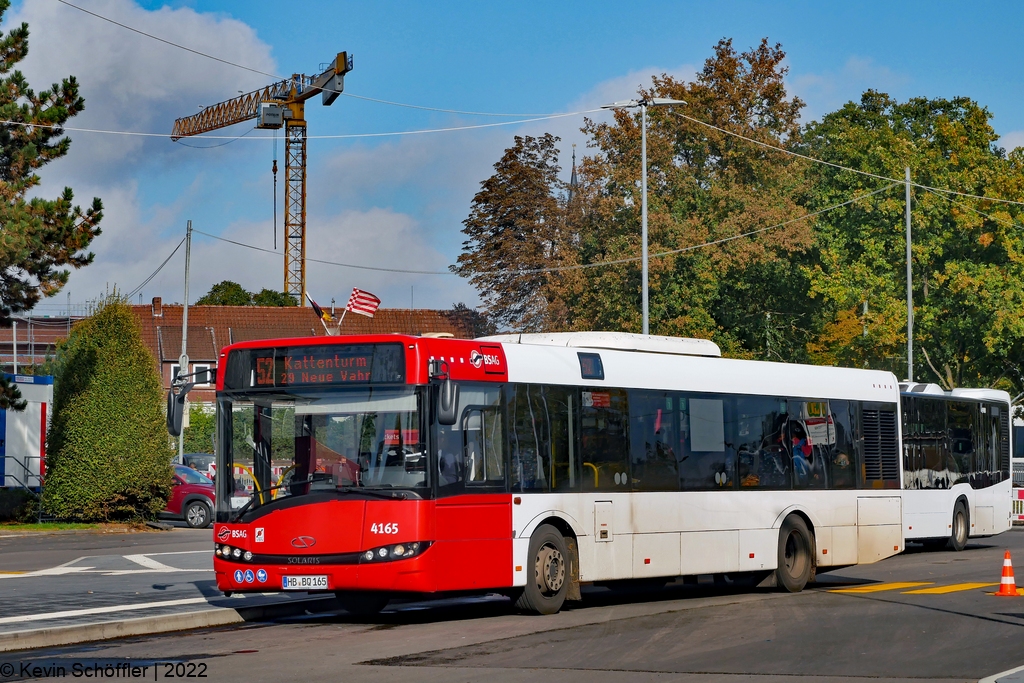 Wagen 4165 | HB-BQ 165 | Huchting Roland-Center | 18.10.2022