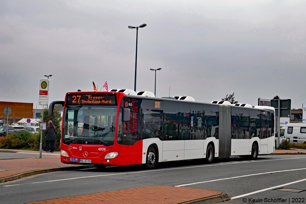 Wagen 4920 | HB-XE 920 | Brinkum-Nord IKEA/Marktkauf | 14.10.2022