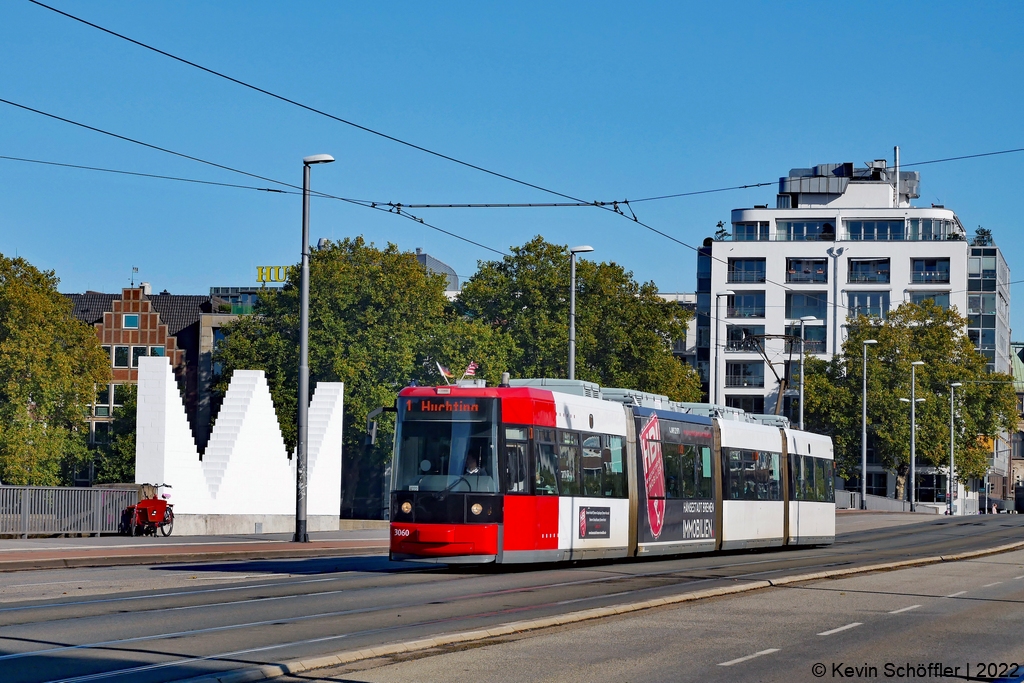 Wagen 3060 | Bürgermeister-Smidt-Brücke | 18.10.2022