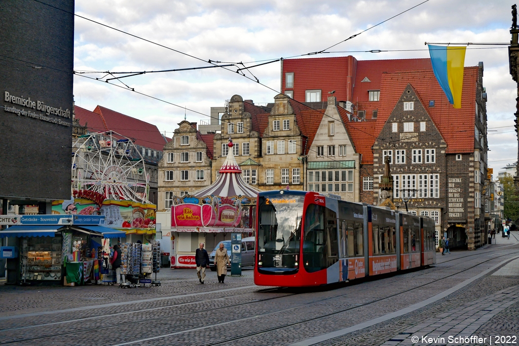 Wagen 3412 | Marktplatz / Am Dom | 16.10.2022