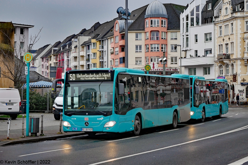 Wagen 646 | MZ-DB 9409 | Bockenheimer Warte (Senckenbergmuseum) | 30.11.2022