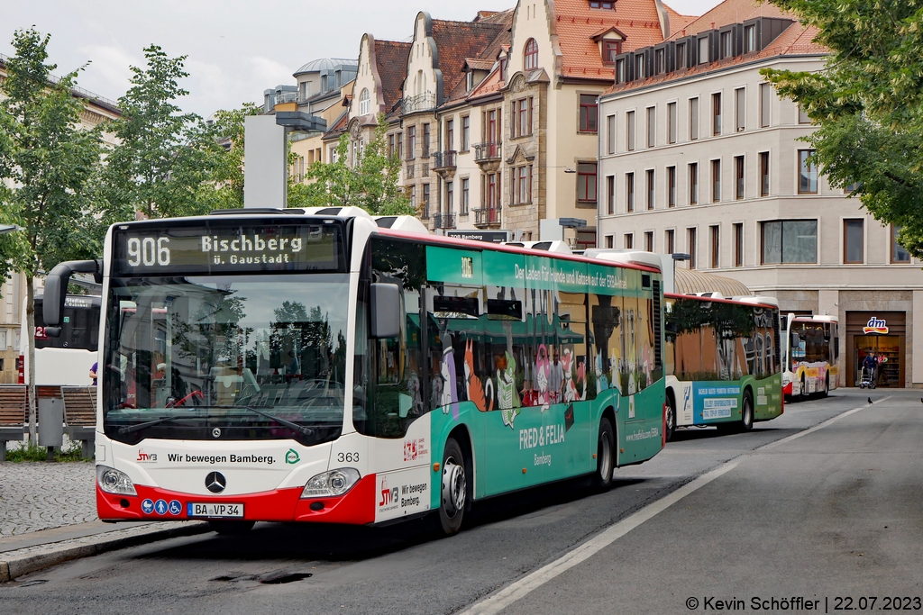 Wagen 363 | BA-VP 64 | ZOB Stadtmitte | 23.07.2023