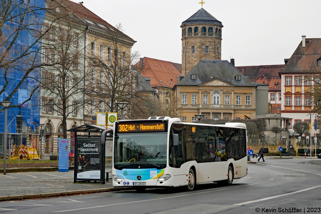 Wagen 22 | BT-QW 22 | Luitpoldplatz | 11.02.2023