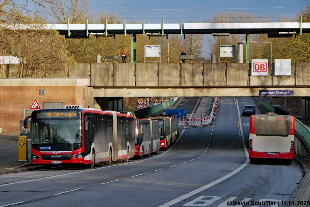 Wagen 268 | LEV-WU 268 | Chempark S-Bahn | 14.01.2025