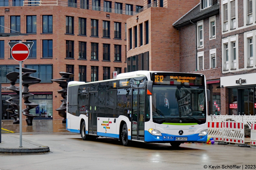 Wagen 27 | ME-BM 2027 | Monheim Busbahnhof | 19.02.2023