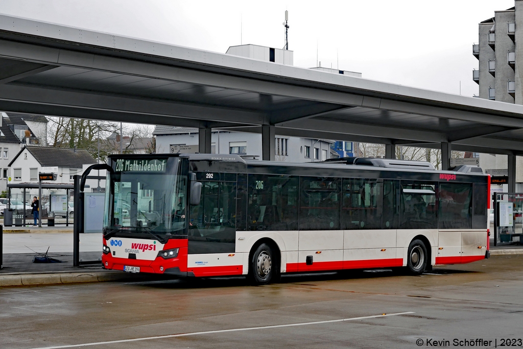 Wagen 292 | LEV-HE 296 | Opladen Bahnhof | 19.02.2023