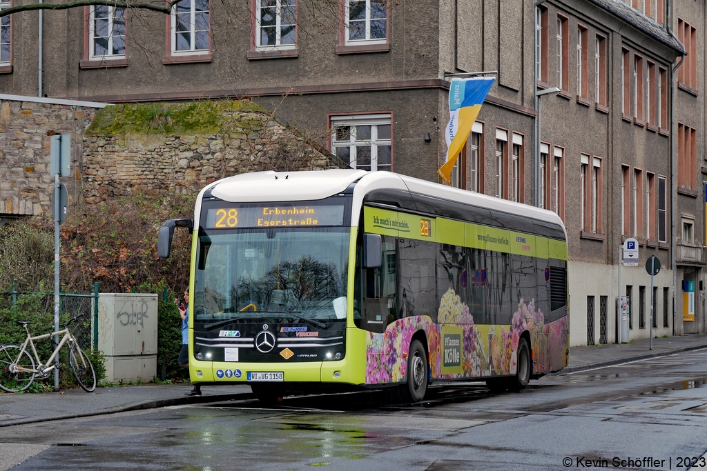 Wagen 158 | WI-VG 1158 | Mainz Brückenplatz | 19.03.2023