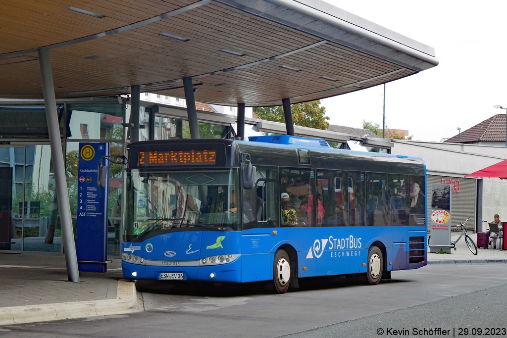 ESW-EV 36 | Eschwege Stadtbahnhof | 29.09.2023