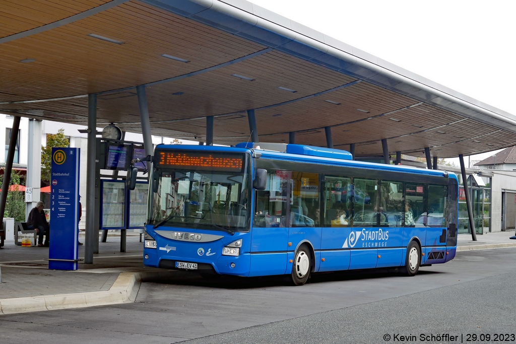 ESW-EV 41 | Eschwege Stadtbahnhof | 29.09.2023