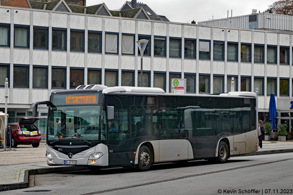 Wagen 9111 | OB-AT 9111 | Mettmann Jubiläumsplatz | 07.11.2023