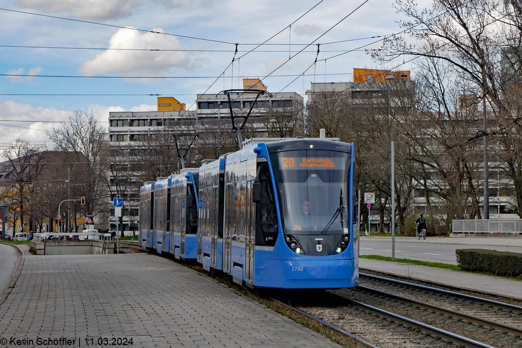 Wagen 2702 | Olympiapark West | 11.03.2024