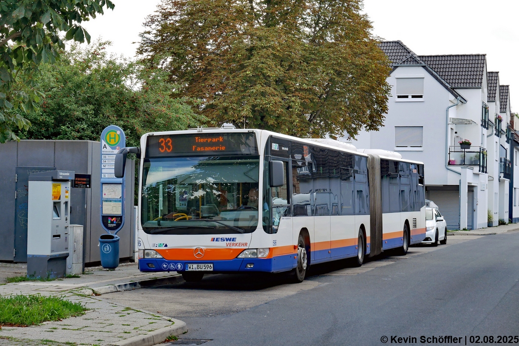 Wagen 596 | WI-BU 596 | Kostheim Winterstraße | 02.08.2025