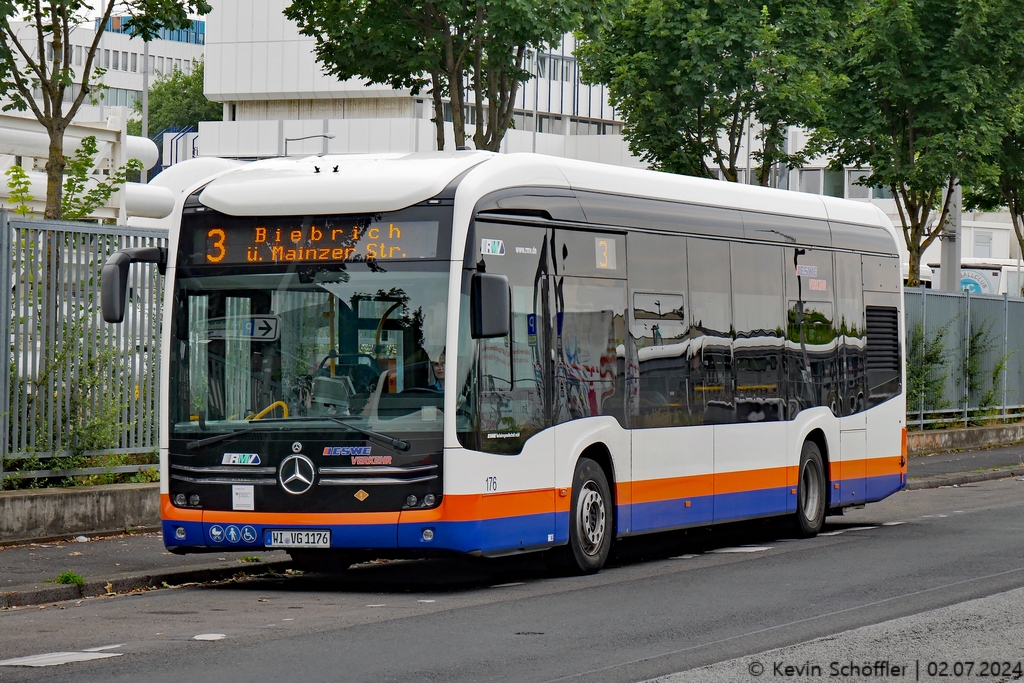 Wagen 176 | WI-VG 1176 | Gartenfeldstraße | 02.07.2024