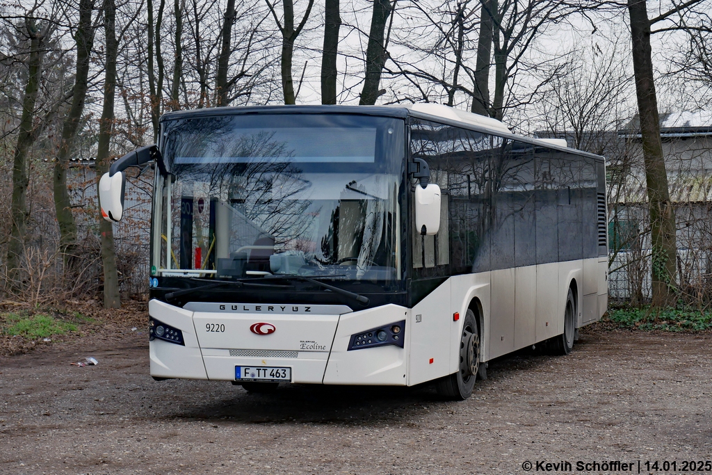 Wagen 9220 | F-TT 463 | Leverkusen-Opladen Parkplatz Stauffenbergstraße | 14.01.2025