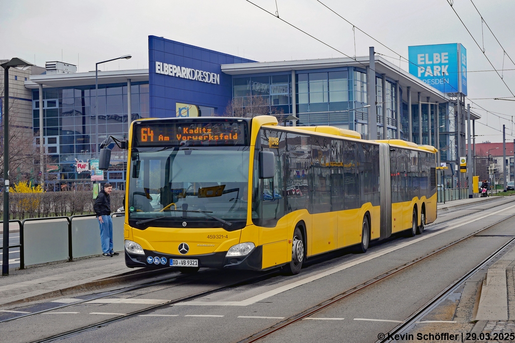 Wagen 459 321-4 | DD-VB 9321 | ElbePark | 29.03.2025