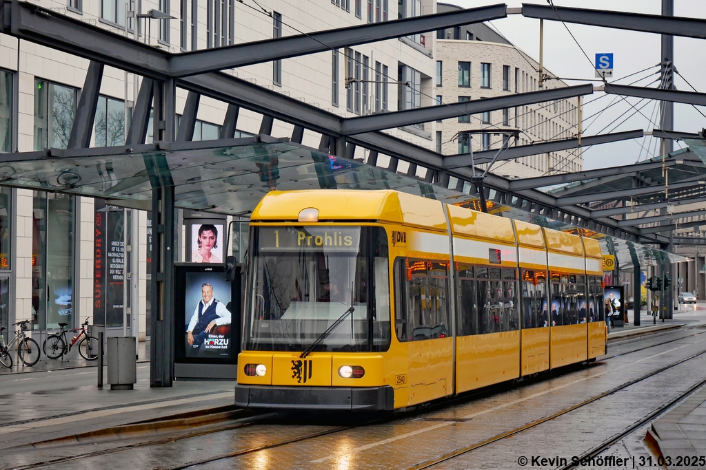 Wagen 2540 | Postplatz | 31.03.2025