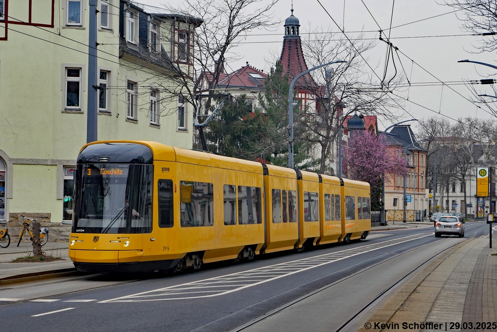 Wagen 2916 | Dorothea-Erxleben-Straße | 29.03.2025