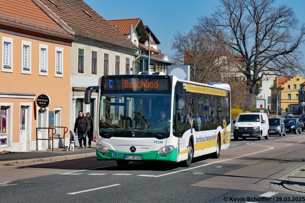 Wagen 7400282 | MEI-V 282 | Meißen Großenhainer Straße | 28.03.2025