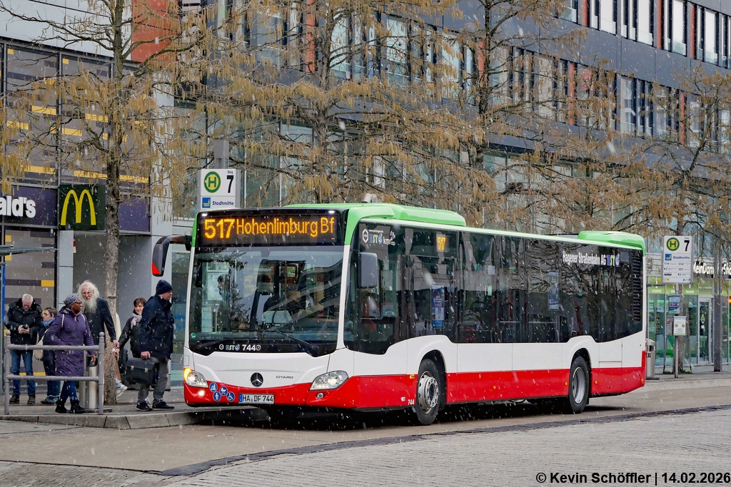 Wagen 744 | HA-DF 744 | Stadtmitte/Volme-Galerie | 14.02.2026