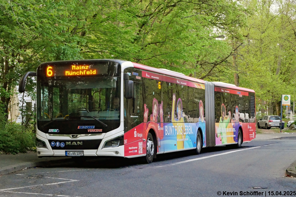 Wagen 397 | WI-VG 1397 | Nordfriedhof | 15.04.2025