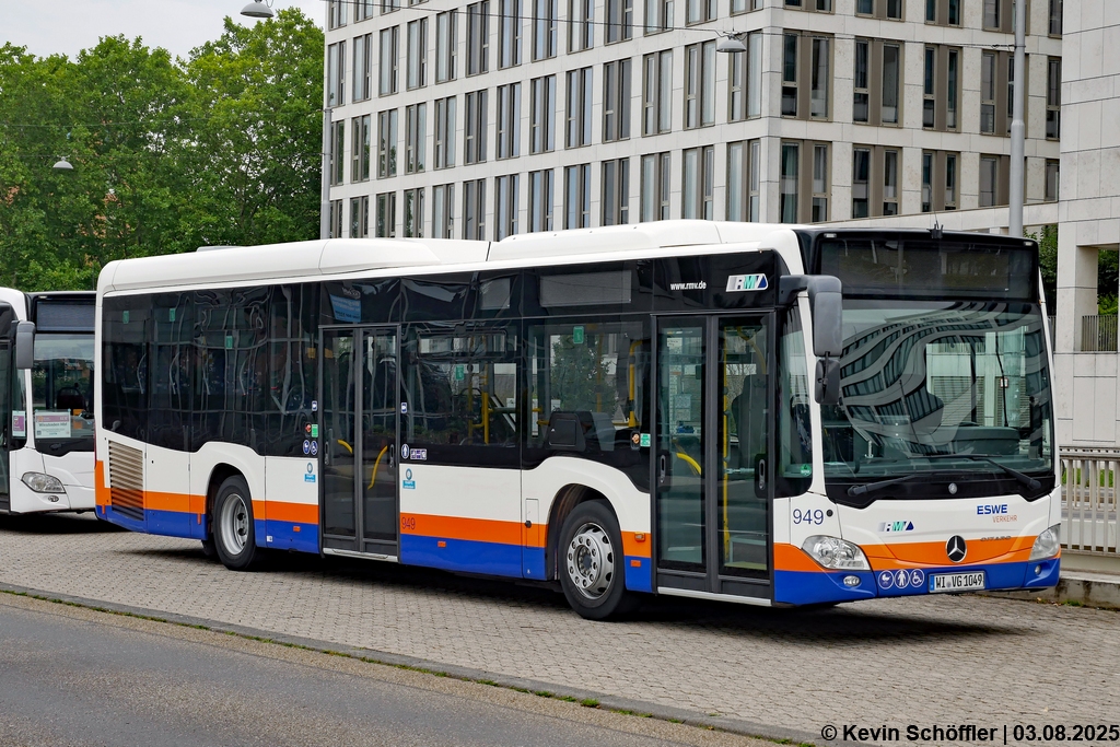 Wagen 949 | WI-VG 1049 | Mainzer Straße | 03.08.2025