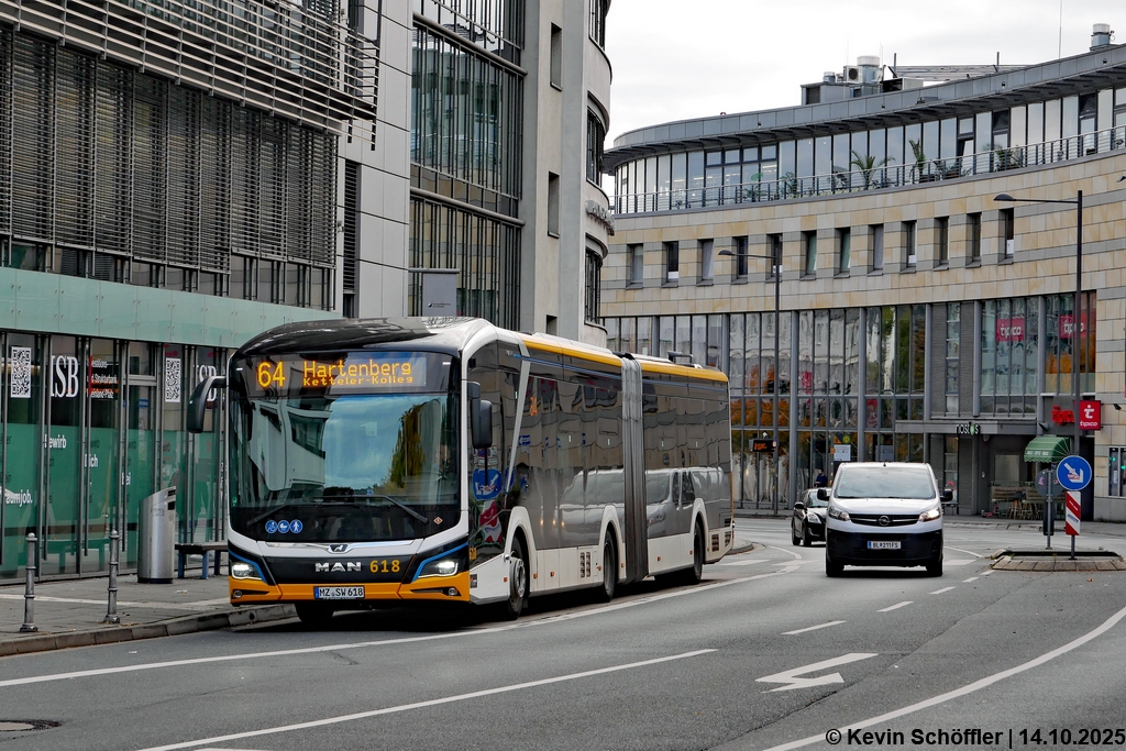 Wagen 618 | MZ-SW 618 | Bahnhof Römisches Theater | 14.10.2025