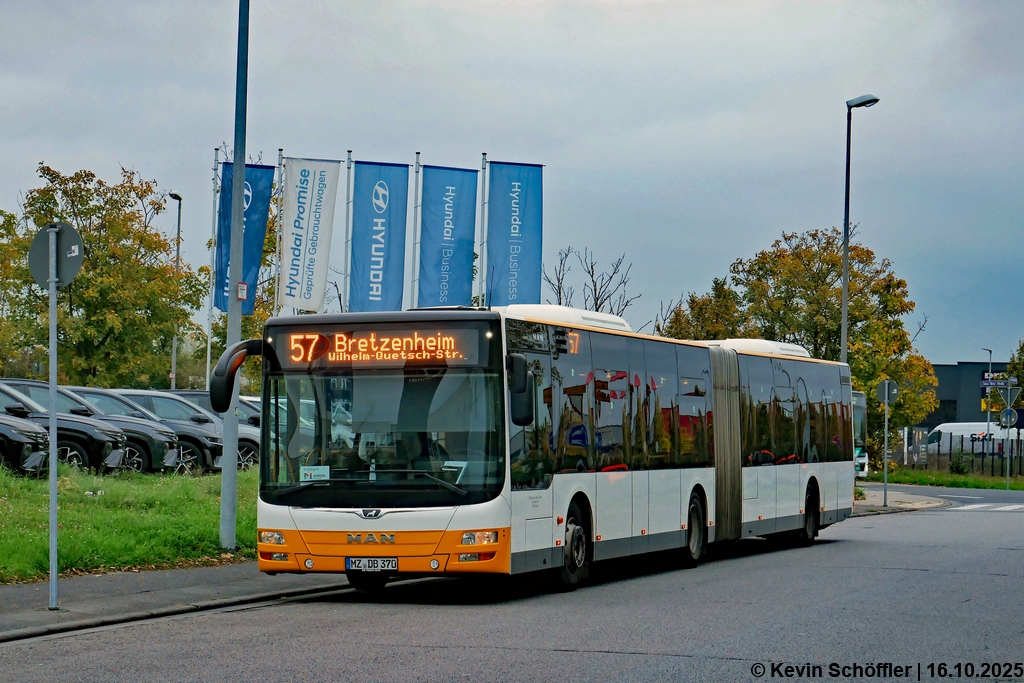 Wagen 370 | MZ-DB 370 | Kastel Peter-Sander-Straße | 16.10.2025