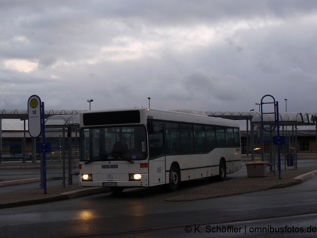 SIM-MY 21 Flughafen Hahn ZOB (Bussteig 10) 20.12.2014