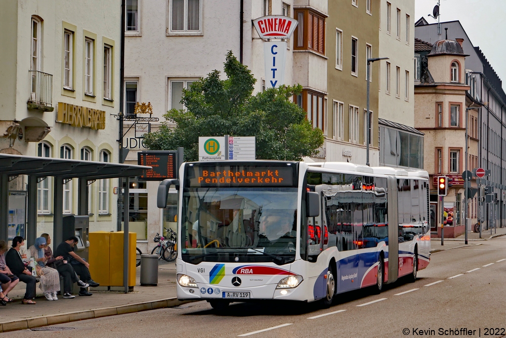A-RV 119 | Ingolstadt Rathausplatz | 27.08.2022