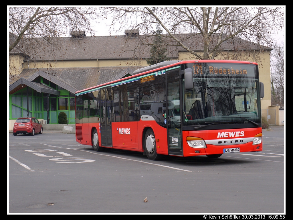 LM-WM 804 Rüdesheim (Rhein) Rheinhalle Parkplatz 30.03.2013