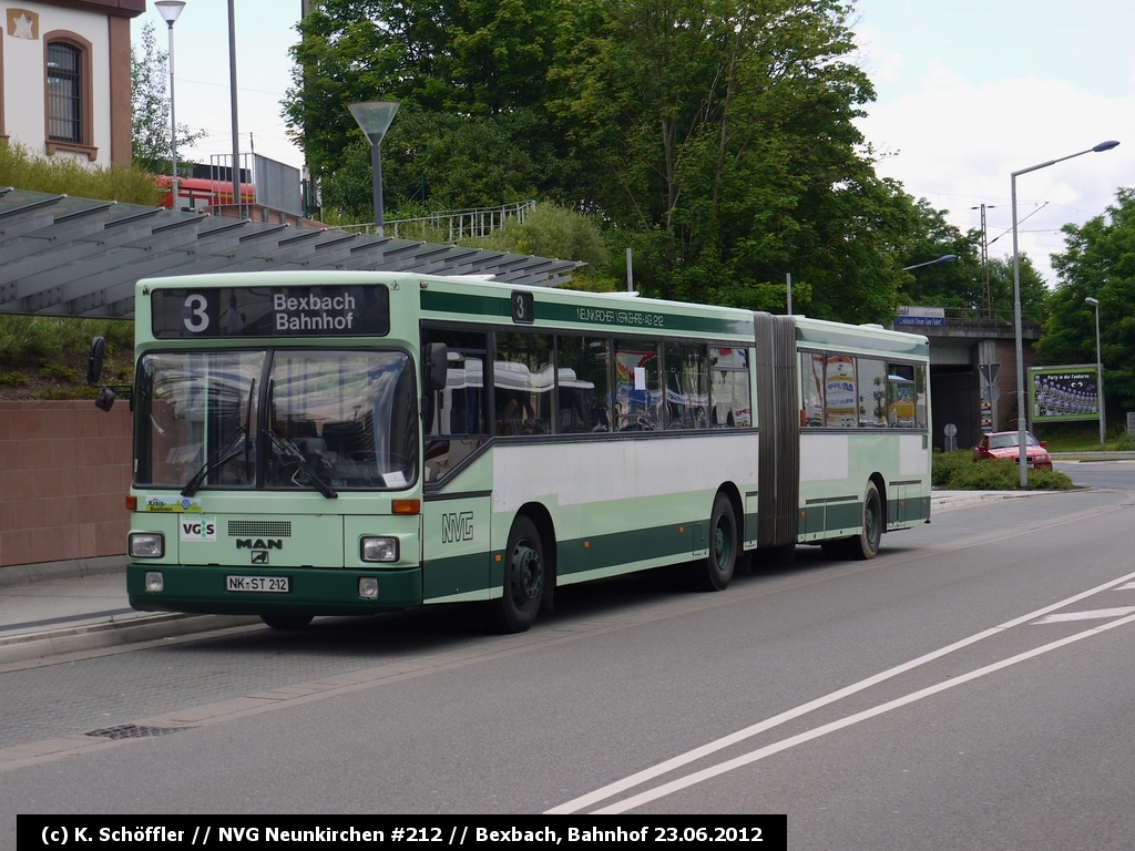 NK-ST 212 Bexbach Bahnhof 23.06.2012