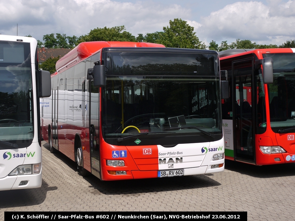 SB-RV 602 Neunkirchen NVG-Betriebshof 23.06.2012