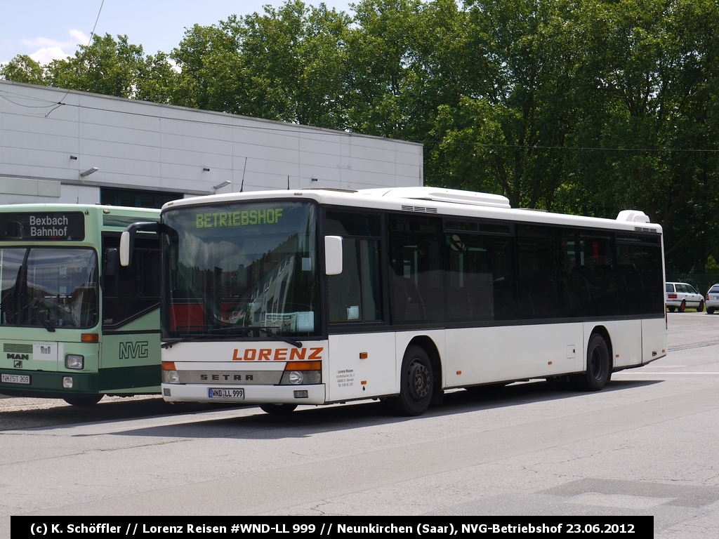 WND-LL 999 Neunkirchen NVG-Betriebshof 23.06.2012