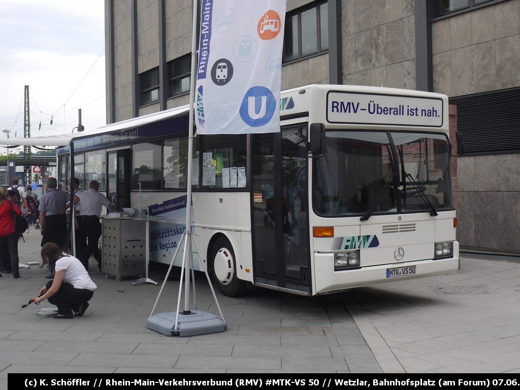 MTK-VS 50 Wetzlar Bahnhofsplatz 07.06.2012