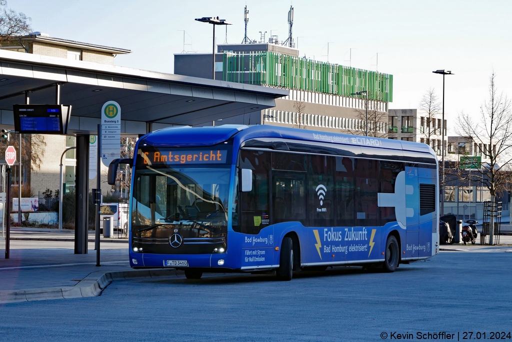 F-TD 3460 | Bad Homburg Bahnhof | 27.01.2024