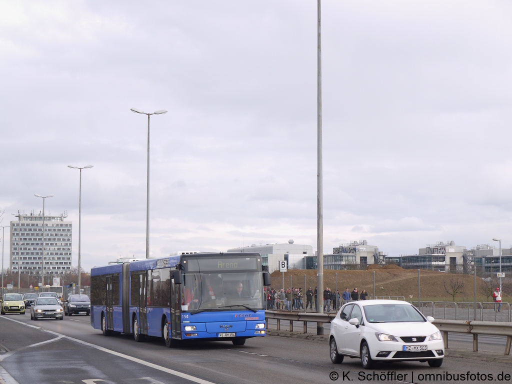 WI-QM 154 Mainz Saarstraße / Kisselberg 21.02.2015